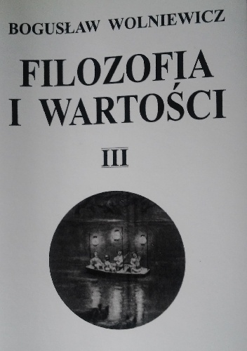 Okładka książki filozofia i wartości iii